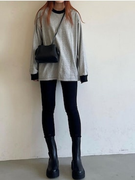 「ペアルック」｜cocaさん（レディース・169cm）の冬コーディネート
