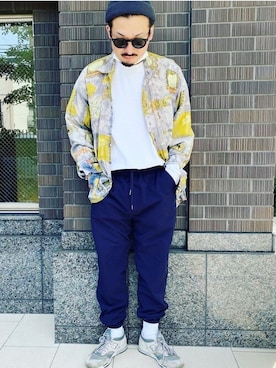 「coca（coca）（コカ）のアイテム」を使った、cocaさん（メンズ・173cm）の春コーディネート
