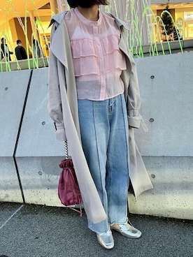 cocaさん（レディース・162cm）の春コーディネート