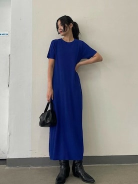 「coca（coca）（コカ）のアイテム（ワンピース/ドレス）」を使った、cocaさん（レディース・169cm）の夏コーディネート