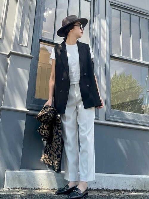muscatナゴンスタンスベスト muscatナゴンスタンスベスト SEMI WORSTED Over Size Vest