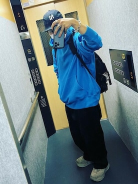 「coca（coca）（コカ）のアイテム」を使った、cocaさん（メンズ・173cm）の秋コーディネート