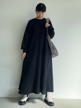 「coca（coca）（コカ）のアイテム（ワンピース/ドレス）」を使った、cocaさん（レディース・161cm）の秋コーディネート