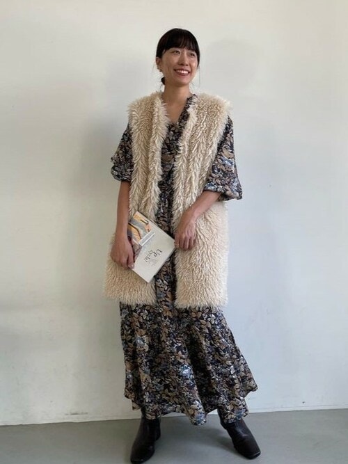 セール】花柄ワンピース（ワンピース）｜coca（coca）（コカ）の