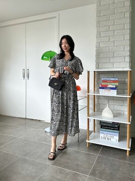 「coca（coca）（コカ）のアイテム（ワンピース/ドレス）」を使った、cocaさん（レディース・163cm）の春コーディネート