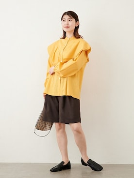 「JOURNAL STANDARD SELECT（ジャーナルスタンダードセレクト）のアイテム」を使った、sumiさん（レディース・163cm）の春コーディネート