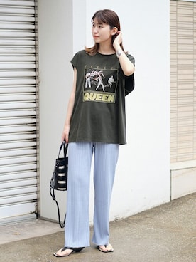 「JVAM（ジェーヴィエーエム）のアイテム」を使った、sumiさん（レディース・163cm）の春コーディネート