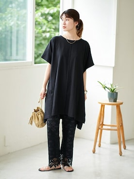 「ジャーナルスタンダード」｜sumiさん（レディース・163cm）の夏コーディネート