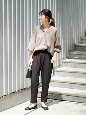 「tov（トーヴ）のアイテム」を使った、sumiさん（レディース・163cm）の秋コーディネート