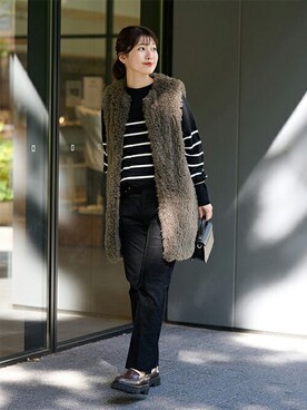 「JOURNAL STANDARD SELECT（ジャーナルスタンダードセレクト）のアイテム」を使った、sumiさん（レディース・163cm）の秋コーディネート