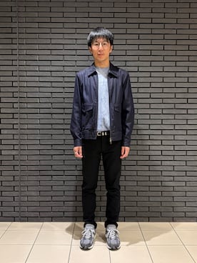 dries van noten 【ドリスヴァンノッテン】 ライダース ブルゾン DRIES VAN NOTENのブルゾンを使った人気ファッションコーディネート - WEAR