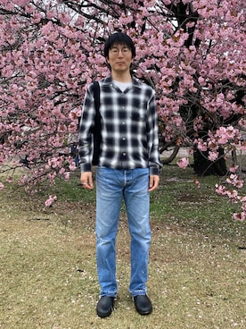 「TEMBEA（テンベア）のアイテム」を使った、Daisuke Aさん（メンズ・168cm）の春コーディネート