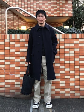 「WEWILL（ウィーウィル）のアイテム」を使った、Daisuke Aさん（メンズ・168cm）の冬コーディネート