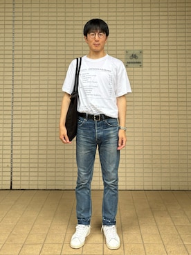 「CELINE（セリーヌ）のアイテム」を使った、Daisuke Aさん（メンズ・168cm）の夏コーディネート