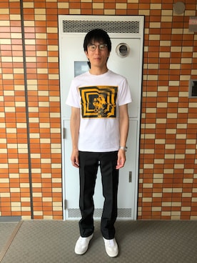 「BRAIN DEAD（ブレインデット）のアイテム」を使った、Daisuke Aさん（メンズ・168cm）の夏コーディネート