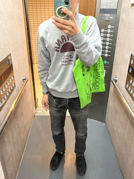 「UNDERCOVER（アンダーカバー）のアイテム」を使った、Daisuke Aさん（メンズ・168cm）の春コーディネート