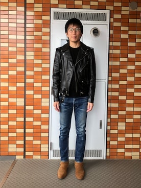 Daisuke Aさんの（SAINT LAURENT PARIS | サンローランパリ）を使ったコーディネート