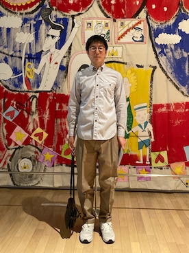 「Mulberry（マルベリー）のアイテム」を使った、Daisuke Aさん（メンズ・168cm）の春コーディネート