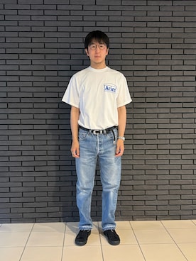 「Our Legacy（アワーレガシー）のアイテム」を使った、Daisuke Aさん（メンズ・168cm）の春コーディネート