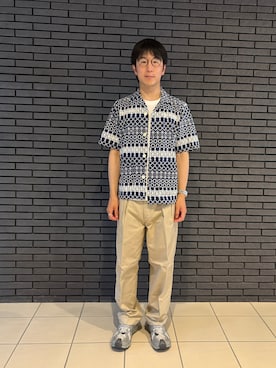 「CIOTA（シオタ）のアイテム」を使った、Daisuke Aさん（メンズ・168cm）の夏コーディネート