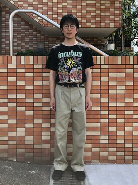 「UNITED ARROWS（ユナイテッドアローズ）のアイテム（チノパンツ）」を使った、Daisuke Aさん（メンズ・168cm）の夏コーディネート