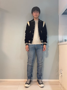 「Our Legacy（アワーレガシー）のアイテム」を使った、Daisuke Aさん（メンズ・168cm）の春コーディネート