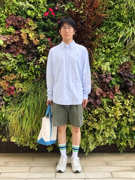 「ボタニカル」｜Daisuke Aさん（メンズ・168cm）の夏コーディネート