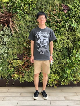 「BARENA（バレナ）のアイテム」を使った、Daisuke Aさん（メンズ・168cm）の夏コーディネート