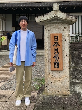 「ARIES(アリーズ)のアイテム」を使った、Daisuke Aさん(メンズ・168cm)の秋コーディネート