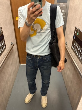 「CELINE（セリーヌ）のアイテム」を使った、Daisuke Aさん（メンズ・168cm）の夏コーディネート