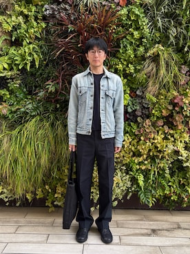 「REPRODUCTION OF FOUND（リプロダクションオブファウンド）のアイテム（スニーカー）」を使った、Daisuke Aさん（メンズ・168cm）の秋コーディネート