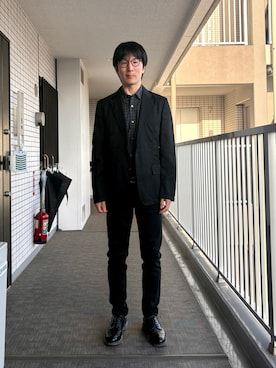 「A.P.C.（アーペーセー）のアイテム」を使った、Daisuke Aさん（メンズ・168cm）の春コーディネート