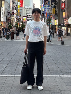 「UNITED ARROWS（ユナイテッドアローズ）のアイテム」を使った、Daisuke Aさん（メンズ・168cm）の夏コーディネート