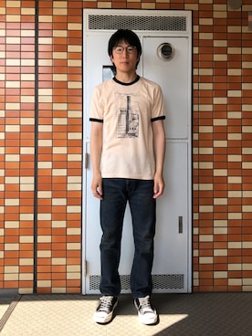 「CONVERSE ADDICT（コンバースアディクト）のアイテム」を使った、Daisuke Aさん（メンズ・168cm）の夏コーディネート