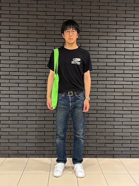「H&M（エイチ・アンド・エム）のアイテム」を使った、Daisuke Aさん（メンズ・168cm）の夏コーディネート