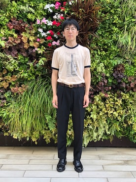 「ボタニカル」｜Daisuke Aさん（メンズ・168cm）の夏コーディネート