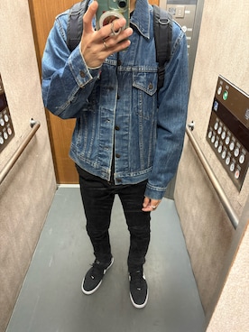 「Levi's（リーバイス）のアイテム（ジャケット/アウター）」を使った、Daisuke Aさん（メンズ・168cm）の秋コーディネート