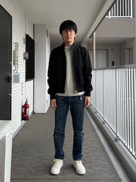 「CELINE（セリーヌ）のアイテム」を使った、Daisuke Aさん（メンズ・168cm）の春コーディネート