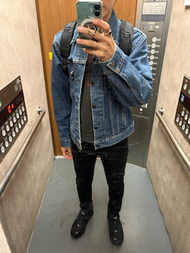 「CELINE（セリーヌ）のアイテム」を使った、Daisuke Aさん（メンズ・168cm）の春コーディネート