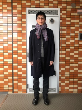 「destin（デスティン）のアイテム」を使った、Daisuke Aさん（メンズ・168cm）の冬コーディネート