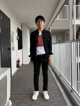「DRIES VAN NOTEN（ドリスヴァンノッテン）のアイテム」を使った、Daisuke Aさん（メンズ・168cm）の春コーディネート