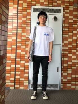 「ARIES(アリーズ)のアイテム」を使った、Daisuke Aさん(メンズ・168cm)の夏コーディネート