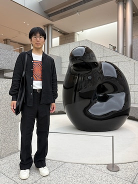 「アイテム（トートバッグ）」を使った、Daisuke Aさん（メンズ・168cm）の夏コーディネート