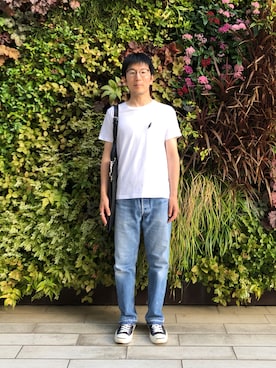 「ボタニカル」｜「アイテム（シューズ）」を使った、Daisuke Aさん（メンズ・168cm）の夏コーディネート