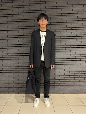 「CELINE（セリーヌ）のアイテム」を使った、Daisuke Aさん（メンズ・168cm）の夏コーディネート