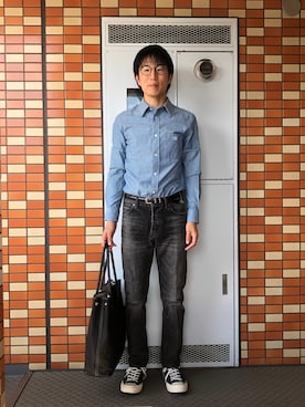 「Cisei（シセイ）のアイテム」を使った、Daisuke Aさん（メンズ・168cm）の夏コーディネート