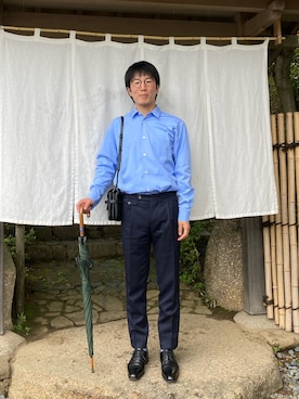 「ato（アトウ）のアイテム」を使った、Daisuke Aさん（メンズ・168cm）の春コーディネート