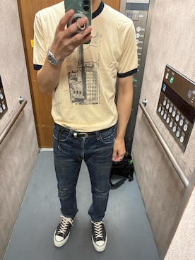 「Our Legacy（アワーレガシー）のアイテム」を使った、Daisuke Aさん（メンズ・168cm）の秋コーディネート
