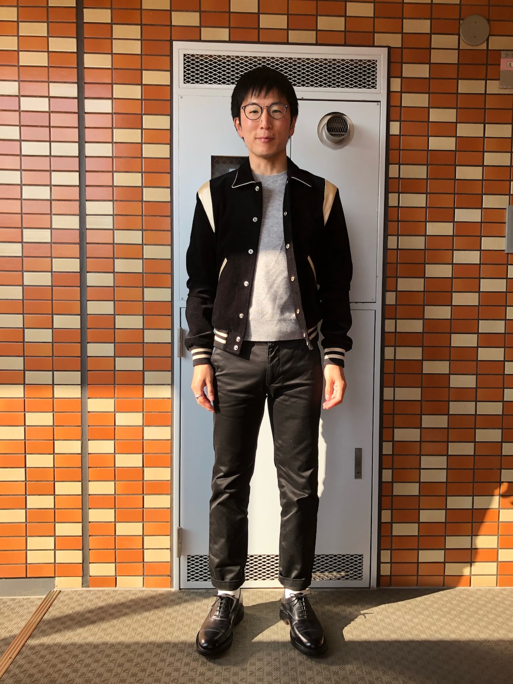 【シンプルでどんなコーデにも合う♡】HERMES ブルゾン エルメスDANSHIの集い Vol.26 大人のカジュアルブルゾン