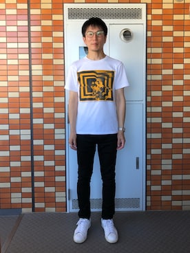 「BRAIN DEAD（ブレインデット）のアイテム」を使った、Daisuke Aさん（メンズ・168cm）の夏コーディネート